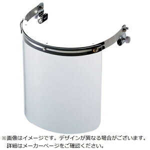 ミドリ安全|MIDORI ANZEN ミドリ安全 ヘルメット取付型防災面 MB−1215 M−3金具付 アクリル MB-1215H-M3 【メーカー直送・代金引換不可・時間指定・返品不可】