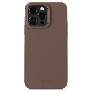 HOLDIT�b�z�[���f�B�b�g iPhone 14 Pro Max �\�t�g�^�b�`�V���R���P�[�X �_�[�N�u���E�� 15714