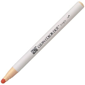 呉竹｜Kuretake ZIG クリーンカラードットシングル 水性マーカー ピーチブリス TCSD-6100-071
