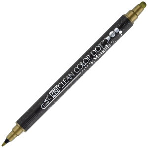 ���|�bKuretake ZIG�N���[���J���[�h�b�g �����}�[�J�[ ���^���b�N�S�[���h TC-8100-101