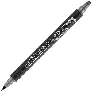 ���|�bKuretake ZIG�N���[���J���[�h�b�g �����}�[�J�[ ���^���b�N�V���o�[ TC-8100-102