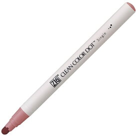 呉竹｜Kuretake ZIG クリーンカラードットシングル 水性マーカー ペールローズ TCSD-6100-201