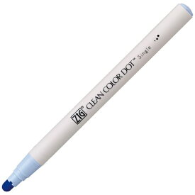 呉竹｜Kuretake ZIG クリーンカラードットシングル 水性マーカー パウダーブルー TCSD-6100-302