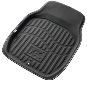 BONFORM|ボンフォーム 6477-01BK バケットマット Leeタフマット フロント用1枚入り サイズ:48×62cm カラー:ブラック ブラック 6477-01BK