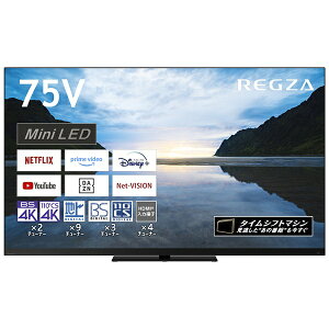REGZAbOU ter REGZA(OU) 75Z870M [75V^ /BluetoothΉ /4KΉ /BSECS 4K`[i[ /YouTubeΉ]yۏ؁z