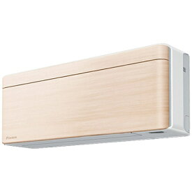 【無料延長保証「自然故障プラン」】 ダイキン｜DAIKIN エアコン 2023年 risora（リソラ）SXシリーズ ホワイト/ナチュラルウッド S223ATSS-W/C [おもに6畳用 /100V]