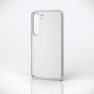 ELECOM�b�G���R�� Galaxy S23 ( SC-51D / SCG19 ) �P�[�X �n�C�u���b�h �J�o�[ �Ռ��z�� �X���� �J��������ی� �X�g���b�v�z�[���t �N���A �N���A PM-G231HVCKCR