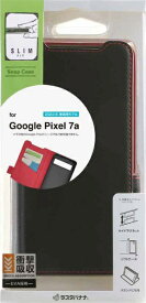 ラスタバナナ｜RastaBanana Google Pixel 7a 薄型手帳ケース サイドマグネット カード3枚 ブラック 7490PXL7ABO