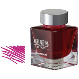 プラチナ萬年筆｜PLUTINUM MIXABLE INK(ミクサブルインク) ミニ万年筆用水性染料インク 20ml シクラメンピンク INKM-1000#21