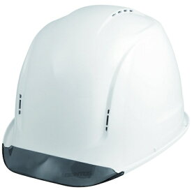 ジェントス｜GENTOS GENTOS　GRIT　ヘッドライト一体化可能ヘルメット　成型内装タイプ　白 GH01VYM-WH