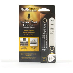 MUSIC NOMADb~[WbNm}h gXbhpQ[W PRECISION TRUSS ROD GAUGE W/PICK CAPO MN600