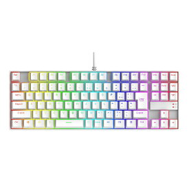 REDRAGON｜レッドラゴン ゲーミングキーボード REDRAGON(銀軸) ホワイト K552W-RGB-JPTI [有線 /USB]