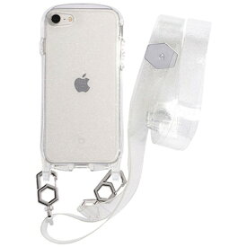 HAMEE｜ハミィ [iPhone SE (第2・3世代)/8/7専用]iFace Hang and クリアケース/ショルダーストラップセット iFace クリア/ラメ 41-952924