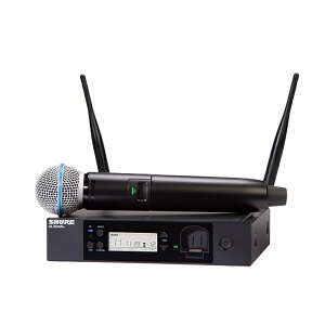 SHURE�b�V���A�[ GLX-D24R+/BETA58A �n�[�t���b�N�^�^��M�@�t�{�[�J���E���C�����X�V�X�e�� GLXD24R+J/B58-Z2