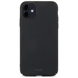HOLDIT｜ホールディット iPhone 11 / XR ストラップホール付きハードケース ブラック 15825