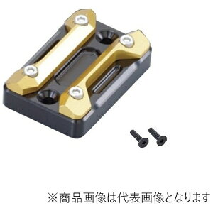 キタコ|kitaco マスターシリンダーキャップ タイプ2 マジェスティS ブラック/ゴールド 524-0002140