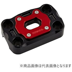 キタコ｜kitaco ハンドルアッパーホルダー PCX125/PCX150/フォルツァSI ブラック/レッドアルマイト 561-1822120