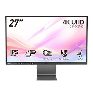 MSIbGGXAC USB-Cڑ PCj^[ Modern MD271UL [27^ /4K(3840×2160j /Ch /60Hz]