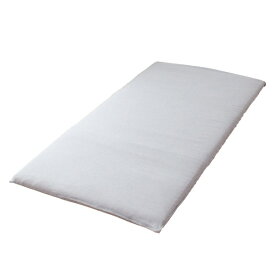 小栗｜OGURI 【敷ふとんカバー】Hyppiness　綿100％洗いざらし　シングルロングサイズ　無地カラー　（105×215cm） グレー HP33030-05