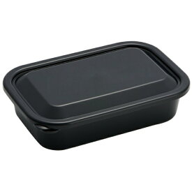 Skater｜スケーター フードランチケースM 830ml スモークブラック LFP8 [食洗機対応/蓋以外電子レンジ対応]