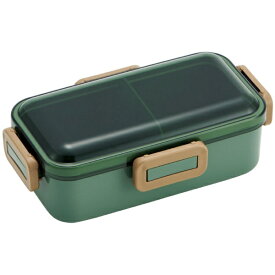 Skater｜スケーター 抗菌ふわっと弁当箱530ml　セージグリーン PFLB6AG [食洗機対応/蓋以外電子レンジ対応]