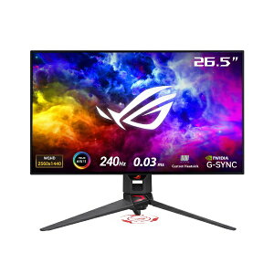 ASUSbGCX[X Q[~Oj^[ ROG Swift OLED PG27AQDM [26.5^ /WQHD(2560×1440j /Ch /240Hz]