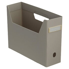 リヒトラブ｜LIHIT LAB. ボックスファイル&lt;ハイタイプ&gt; A4 Roomy グレー F291-27