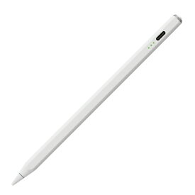 ナカバヤシ｜Nakabayashi 〔タッチペン：iPad用/USB-A充電式〕iPad専用充電式タッチペン ホワイト TPEN-001W