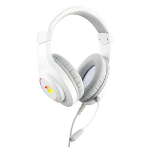 REDRAGON�b���b�h���S�� �Q�[�~���O�w�b�h�Z�b�g HYLAS �z���C�g H260WTI [��3.5mm�~�j�v���O�{USB /���� /�w�b�h�o���h�^�C�v]