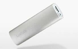 Luxtude モバイルバッテリー 5000mAh 付属ケーブル:microUSB シルバー PB5001-S [1ポート]