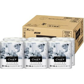 【エントリーで最大2万ポイント当たる｜2/25まで】 花王｜Kao 【ケース】 CHEF たっぷり吸収 Mサイズ 200枚×6個