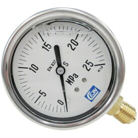 セインジャパン｜CEJN セイン　グリセリン入り圧力計　0−25MPa 19-940-2108