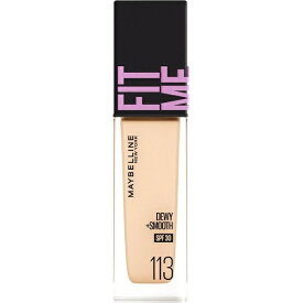【エントリーで最大全額ポイント還元｜7/18迄】 日本ロレアル｜L’Oreal MAYBELLINE NEWYORK（メイベリンニューヨーク）フィットミー リキッドファンデーションDN 113