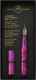寺西｜Teranishi Chemical Industry GUITAR(ギター) ガラスペン オーロラ キャップ付 サンセットピンク GLAA-SP
