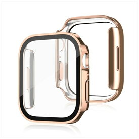 CROSS ROAD｜クロスロード Apple Watch 40mm ガラスフィルム付ケース スクエアタイプ メッキゴールド TCAWGC-SQ40MGD
