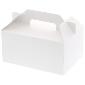 シモジマ｜SHIMOJIMA HEIKO　Nホワイトキャリーケース　ホワイト　15×21　ケーキ6〜7個用 004248082