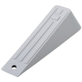 日本緑十字｜JAPAN GREEN CROSS 緑十字　差し込み式ドアストッパー　グレー　ドアストッパー130−（1）　H30×W40×D130mm　ゴム製 342021