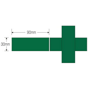 ���{�Ώ\���bJAPAN GREEN CROSS �Ώ\���@�w�����b�g�p�X�e�b�J�[�@�Ώ\���i2���^�Z�b�g�j�@HL�|104�@90×90�@10�Z�b�g�g 233104