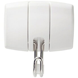 日本緑十字｜JAPAN GREEN CROSS 緑十字　簡易着脱マグネットフック　白　耐荷重14kg　MG−971W　91×85mm　ABS樹脂　ブリスターパック入り 313023