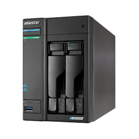 ASUSTOR｜アサスター NAS [ストレージ無 /2ベイ] LOCKERSTOR 2 Gen2 AS6702T