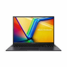 【エントリーで最大全額ポイント還元｜7/18迄】 ASUS｜エイスース ノートパソコン Vivobook 16X (K3604) インディーブラック K3604ZA-MB032W [16.0型 /Windows11 Home /intel Core i7 /メモリ：16GB /SSD：512GB /WPS Office /2023年5月モデル]