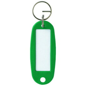 オープン工業｜OPEN INDUSTRIES キーホルダー名札　ハード　緑　1P