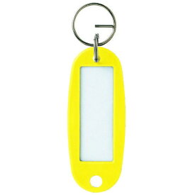 オープン工業｜OPEN INDUSTRIES キーホルダー名札　ハード　黄　1P