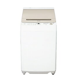 シャープ｜SHARP 全自動洗濯機 ゴールド系 ES-GV8H-N [洗濯8.0kg /簡易乾燥(送風機能) /上開き]