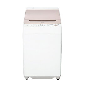 【無料延長保証「自然故障プラン」】 シャープ｜SHARP 全自動洗濯機 ピンク系 ES-GV7H-P [洗濯7.0kg /簡易乾燥(送風機能) /上開き]