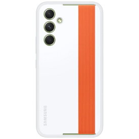 Samsung｜サムスン 【サムスン純正ケース】Galaxy A54 Haze Strap Case ホワイト EF-XA546CWEGJP