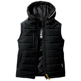 バートル｜BURTLE バ−トル　防寒フーディベスト　5034−35−XL　ブラック 5034-35-XL