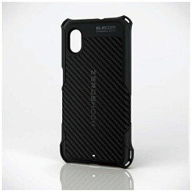 ELECOM｜エレコム Galaxy A23 5G（SC-56C/SCG18）/ハイブリッドケース/ZEROSHOCK/グリップ ブラック PMWG227ZEROGBK