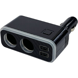 �~���bKASHIMURA 2�A�_�C���N�g�\�P�b�g 2USB-4.8A ���C���{�[���C�g�t�� KX-235
