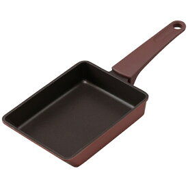 IRIS OHYAMA｜アイリスオーヤマ IRIS　576969　取っ手一体型エッグパン　IHルビーレッド DCEG-I